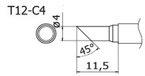  UnionTest T12-C4 (Hakko T12-C4) 